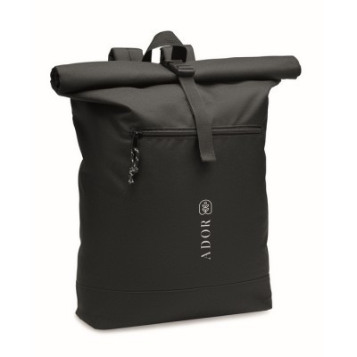 Mochila publicitaria roll top RPET 600D